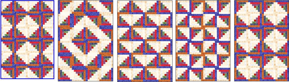 Log Cabin Doll Quilt