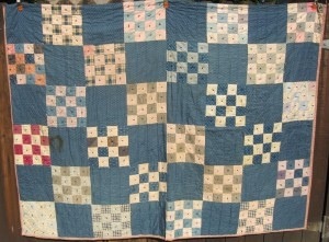 Ray’s Finds: Antique 16-Patch Quilt Circa 1900