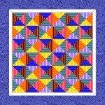 Boxes And Bows Swap Quilt