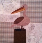 Nautical Tumble Quilt – Block 23 – Pelican