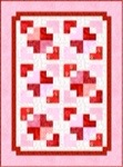Valentine Scattered Hearts Quilt  Pattern AND Jury Duty Update