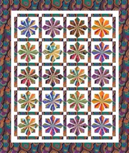 Kaffe Squall Quilt From 10″ Squares or Fat Quarters